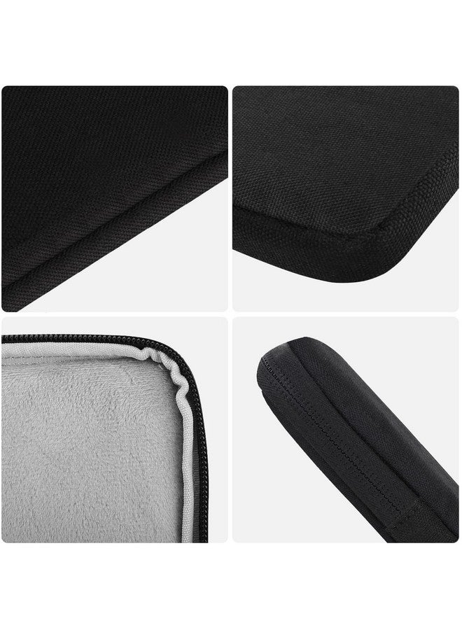 موكا حقيبة حمل MOCA 9 إلى 11 بوصة تناسب iPad air 5 10.9" 2022، iPad Pro 11 2021-2018، iPad 9/8/7th Gen 10.2، iPad Air 4 10.9/Air 3 10.5، Tab S8 11"/Tab A 10.1 (27x20cm) (أسود) - Image 4