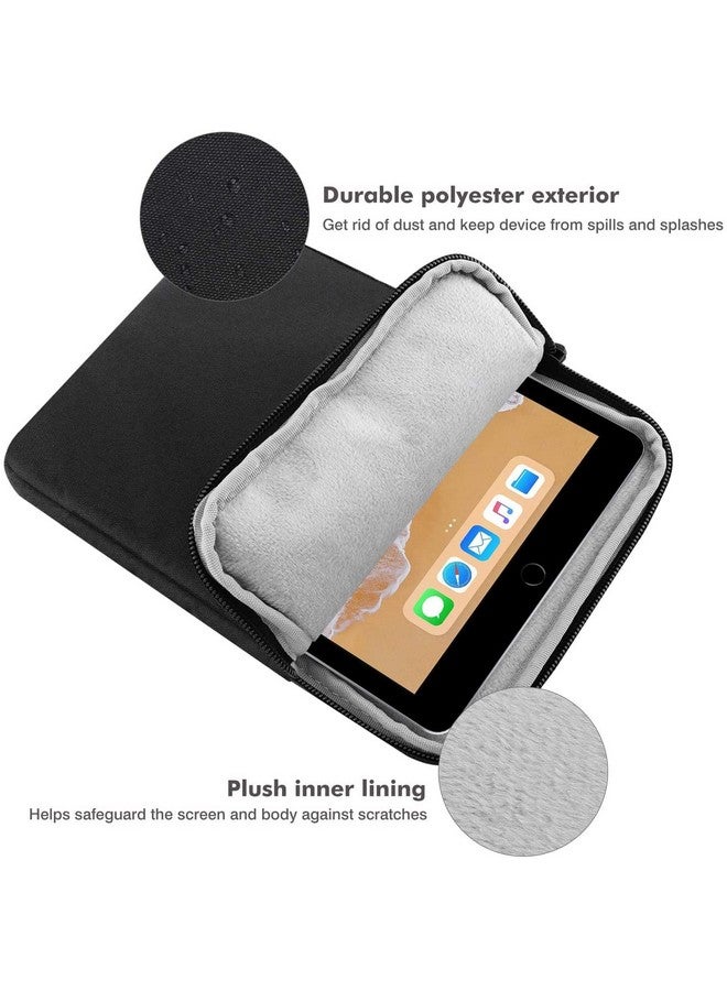 موكا حقيبة حمل MOCA 9 إلى 11 بوصة تناسب iPad air 5 10.9" 2022، iPad Pro 11 2021-2018، iPad 9/8/7th Gen 10.2، iPad Air 4 10.9/Air 3 10.5، Tab S8 11"/Tab A 10.1 (27x20cm) (أسود) - Image 3