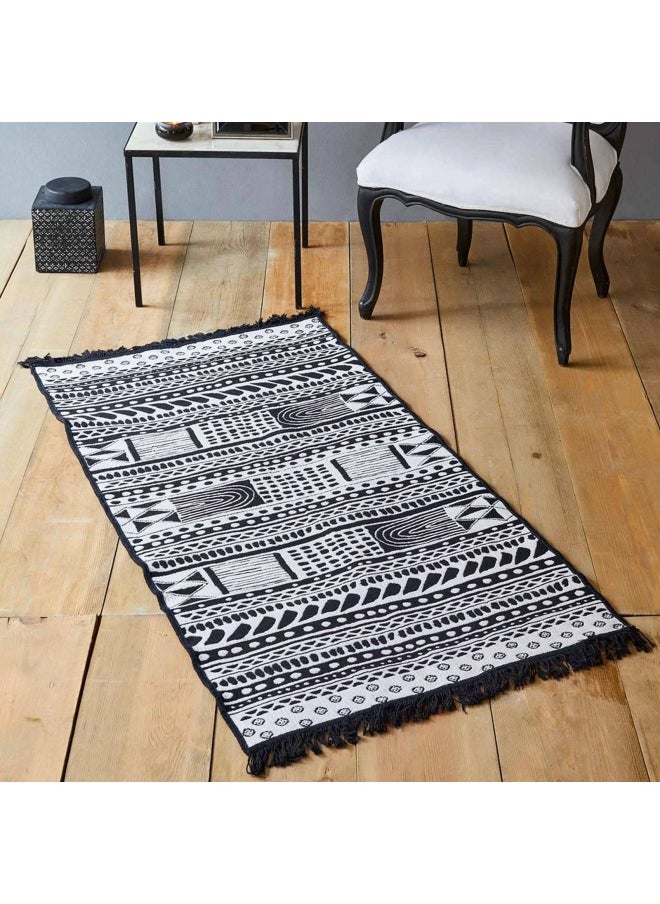 ebarza Karaca Home Anatolian Mau Double Face Kilim Rug 201.17.01.0123 