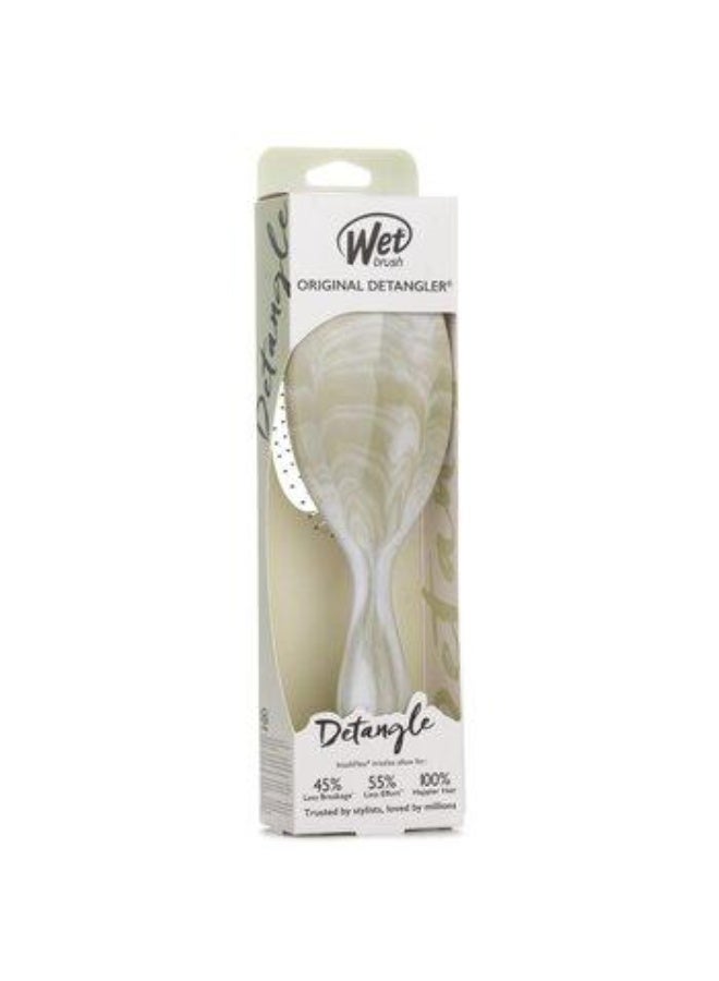 فرشاة فك التشابك الأصلية من ويت براش، موجات ألوان مائية - أخضر - Image 1