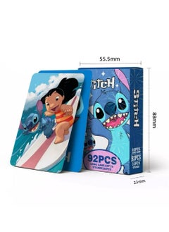 xppier 92 pcs of Stitch anime peripheral lomo cards, two-dimensional cards of Stitch, small cards in the laser box, nice gift for kids  - Image 4
