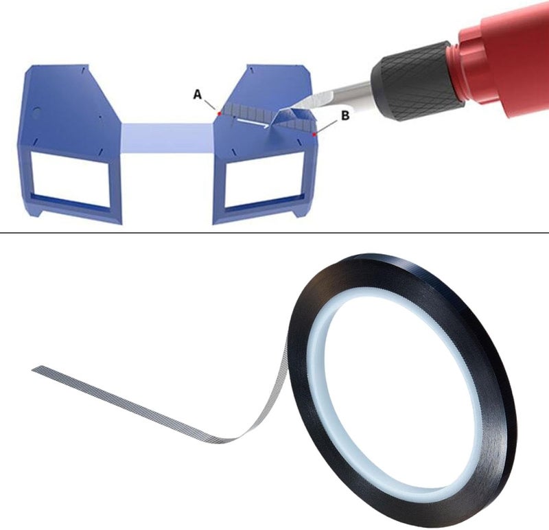 Scribing Guide Tape Hobby Model Tool High Tools Pinstripe Tape for Engraved Resin Scale Model, 6mmx30m - Image 4