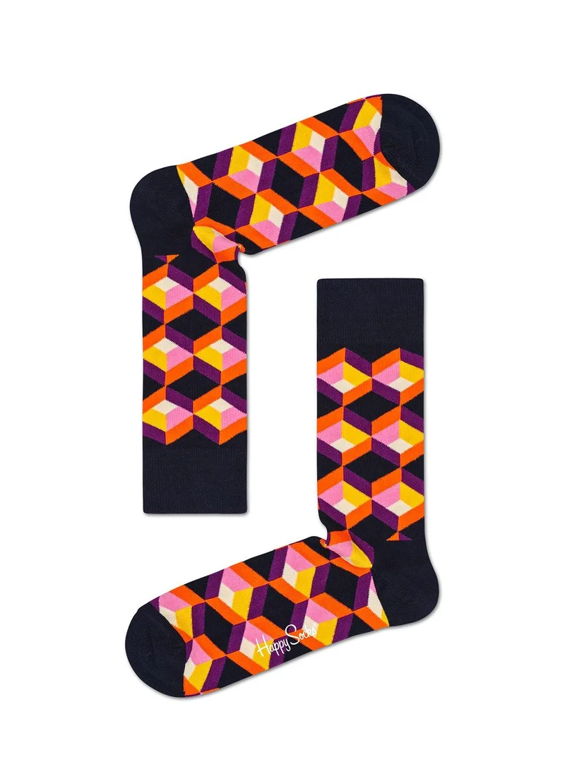 Happy Socks OPTIC SQUARE SOCK