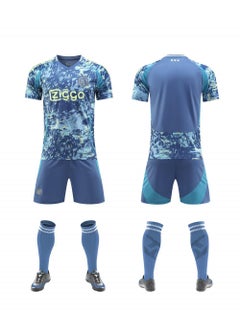 New Quick-Dry Soccer Kit for Kids and Adults Blue