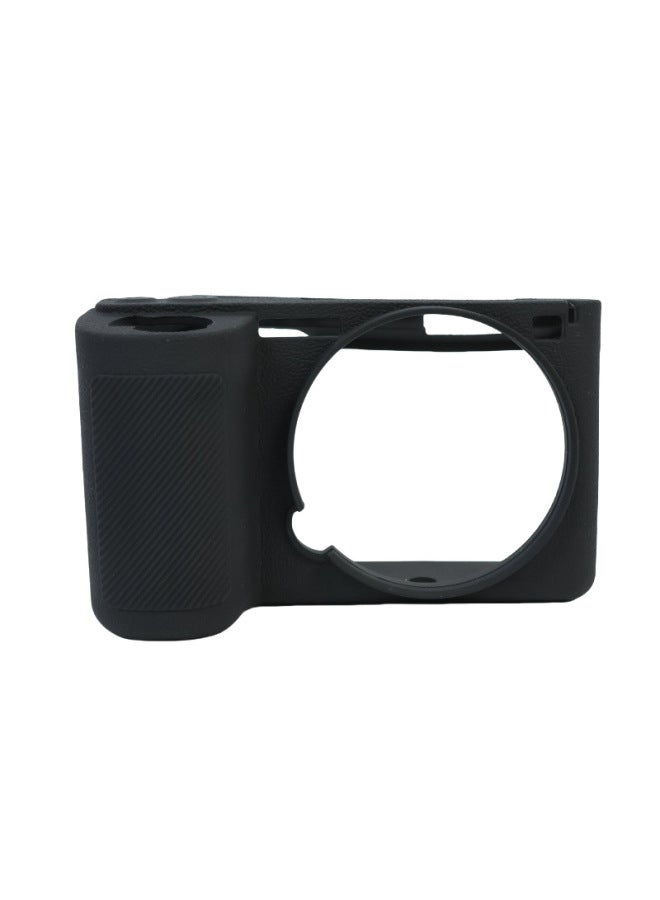 For sony ZV-E10II Micro Single Camera Protective Case ZVE10 2 Generation Silicone Case Soft Rubber Case-Color:Black  - Image 1