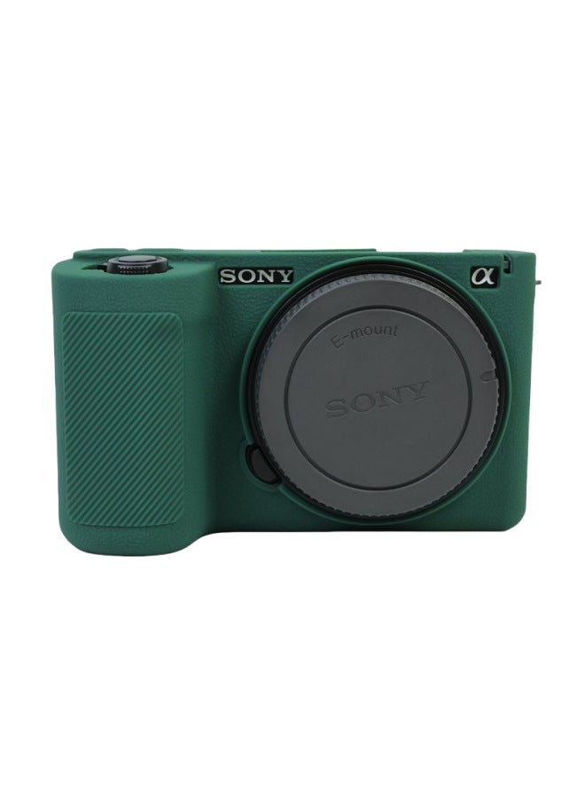 For sony ZV-E10II Micro Single Camera Protective Case ZVE10 2 Generation Silicone Case Soft Rubber Case-Color:Black  - Image 2