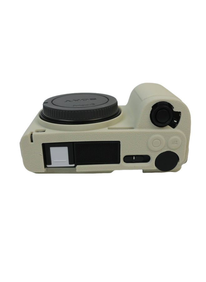 For sony ZV-E10II Micro Single Camera Protective Case ZVE10 2 Generation Silicone Case Soft Rubber Case-Color:Black  - Image 4