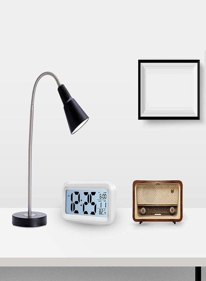 Topski Digital Alarm Clock for Heavy Sleepers, Digital Clock Table Clock for Study Table, Students, Office | Alarm Clock for Bedroom with Loud Sound, Automatic Sensor,Date & Temperature (X- White) - Image 2