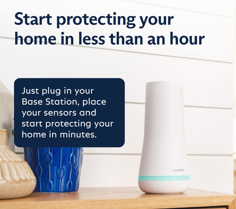 SimpliSafe Wireless Home Security System & Alarm (3rd Generation) with Outdoor Weatherproof Camera, Entry Sensor & PIR Motion Sensor - Smart Alarm Systems with Optional Monitoring and No Contract - Image 2