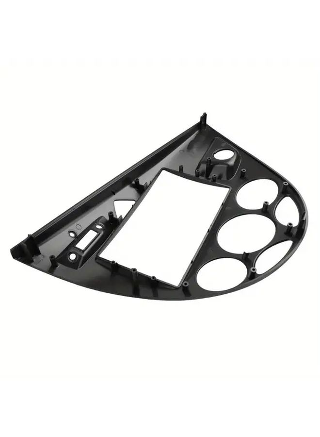 Car Stereo Dash Kit Fits Ford Focus Fiesta 2 Din Double Din Radio Panel Frame Silvery Color for 178x102mm 173x98mm Head Units Seamless Fit Replacement Trim - Image 4