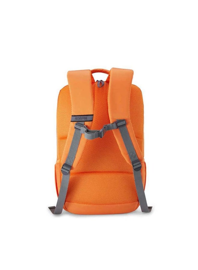 American Tourister Sest 3.0 Style 01, Large 3 Compartment Backpack, 29.5L with Spacious Interiors Bags For School, Office, College, Gift For Men & Women - Orange - Image 2