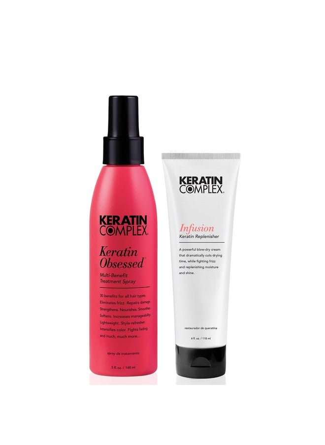 - Blow Dry Essential Kit - Keratin Obsessed, 5 Fl Oz + Infusion Keratin Replenisher, 4 Fl Oz - pzsku/Z1F29D24D8917769641C3Z/45/_/1730727840/8a2fca41-a0dd-4438-af68-9e1a96cf8f5e