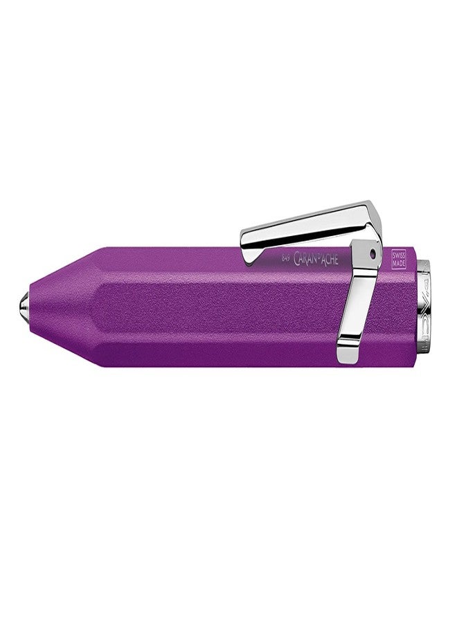 Caran d'Ache Ballpoint pen 849 Colormat-X Violet - Image 1