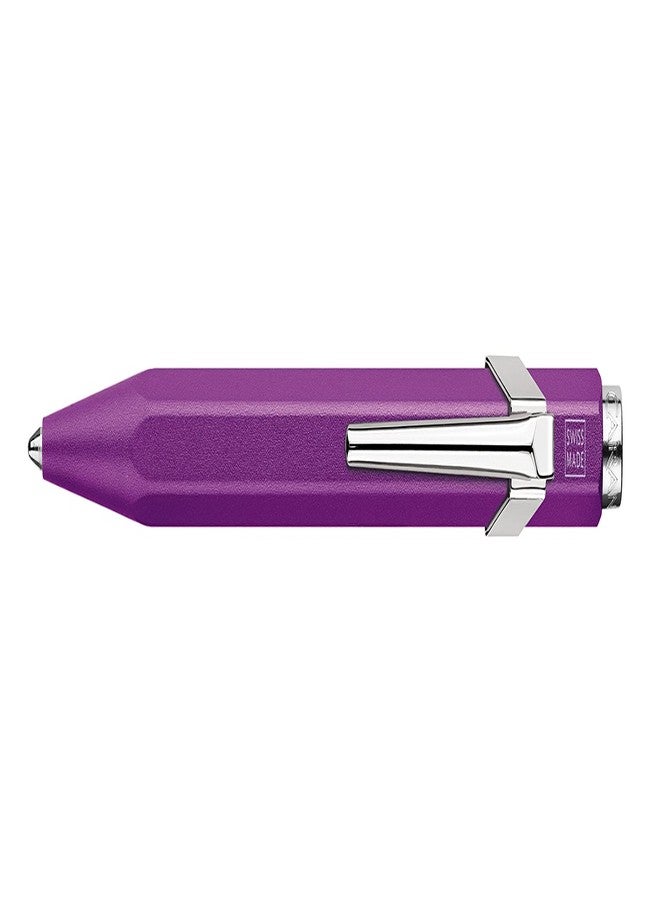 Caran d'Ache Ballpoint pen 849 Colormat-X Violet - Image 2