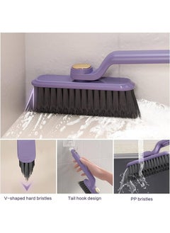 Wishbone WISHBONE Rotating Crevice Brush Hard Bristle Rotating Crevice Cleaning Brush, Grout Cleaner Brush, Toilet Brush, Scrub Brush for Shower Tile, Skinny Gap Cleaning Tools  - Image 5