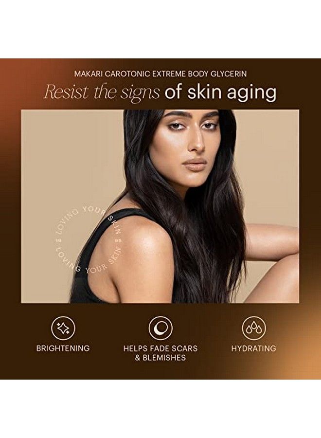 Makari Naturalle Carotonic Extreme Body Glycerin (166 Oz) ; Helps Brighten Skin And Fade Body Scars And Marks ; Glycerin Oil For All Skin Types  ; Safe For Sensitive Skin And Kids Ages 12 And Up - Image 4