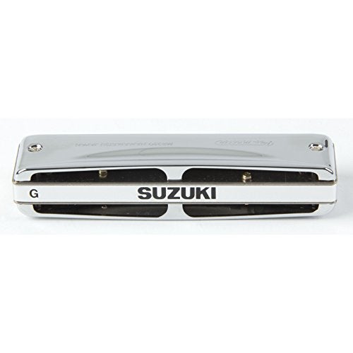 Suzuki Other Harmonica, Silver with chrome plating (Suzuki-Promaster-Valved-G) - Image 2