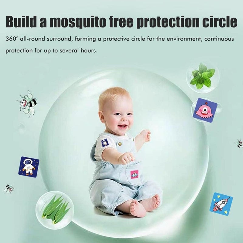 60 Pcs Mosquito Repellent Stickers, DEET Free Bug Patches for Kids and Outdoor Protection - Image 5