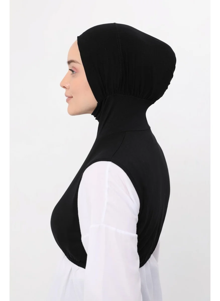 Altobeh Zero Sleeves Neck Collar Bonnet Half Body