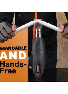 KSEIBI Heat Gun, 2000W Hot Air Gun Kit with 4 Nozzles 400°C/600°C Fast Heating Variable Temp Control, Great for Soften paint, Caulking, Adhesive, Putty Removal, Shrink Wrap, Bend Plastic Pipes.  - Image 5