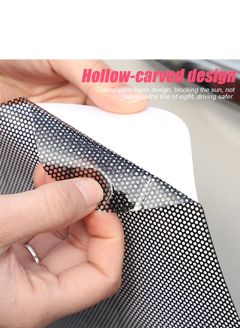 Sun Visor Sunshade Extender for Car Side Window Windshield Sun Shade Anti-Glare Car Sun Visor Protects from Sun Glare, Snow Blindness, UV Rays, Universal for Cars, SUVs Trucks 4 Pack - Image 3