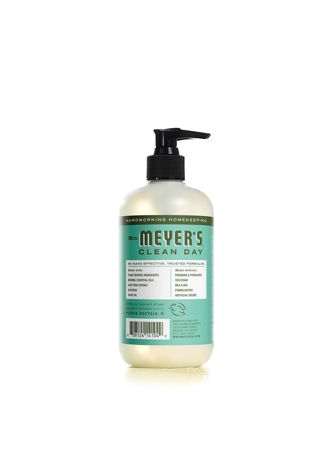 Mrs. Meyer's Clean Day Hand Soap, Made with Essential Oils, Biodegradable Formula, Basil, 12.5 fl. oz - Pack of 3  - Image 2