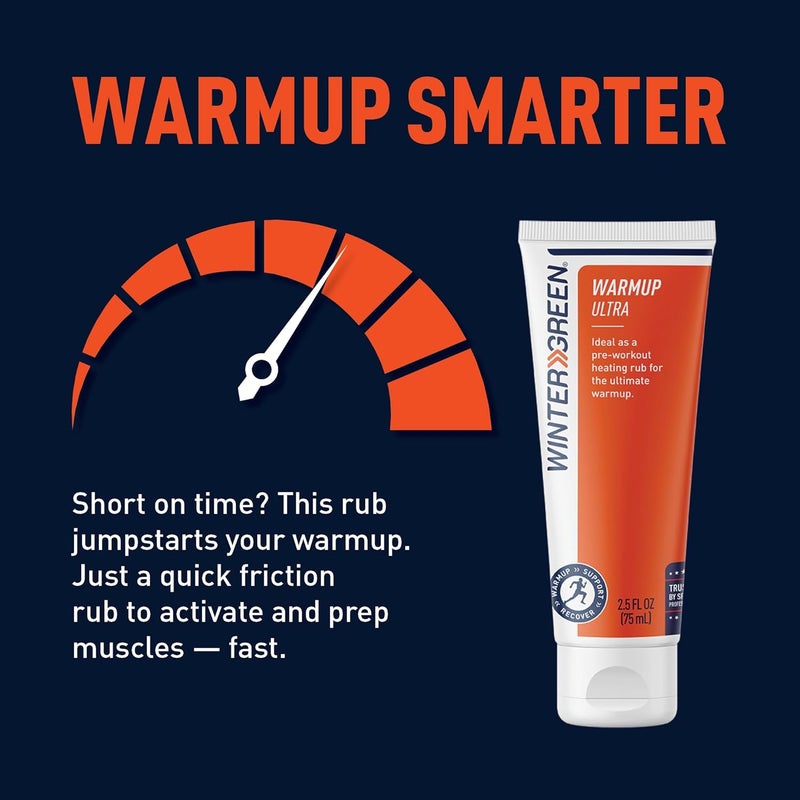 Wintergreen Muscle Warmup Lotion 25 oz  PreWorkout Heating Rub with Menthol and Capsicum Heats and Relaxes Before Training Body Gel for Athletes - Image 5