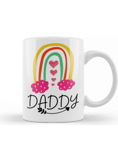 Print Shop Daddy Changed The World! Gianna Floyd Black Lives Matter Mug Porcelain