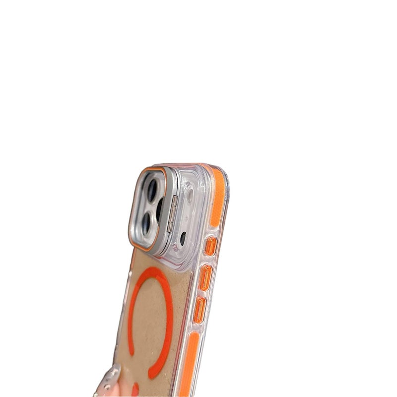 غطاء MagSafe | Matcha Green | Acrylic | حامل إطار | لمعان | مقاوم للصدمات لـ iPhone 15 / 15 Plus / 15 Pro / 15 Pro Max - Image 4