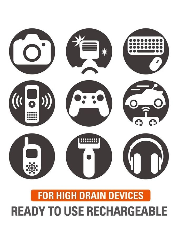 Panasonic 12 Eneloop Pro AAA Pre Charged Rechargeable Batteries - Image 4