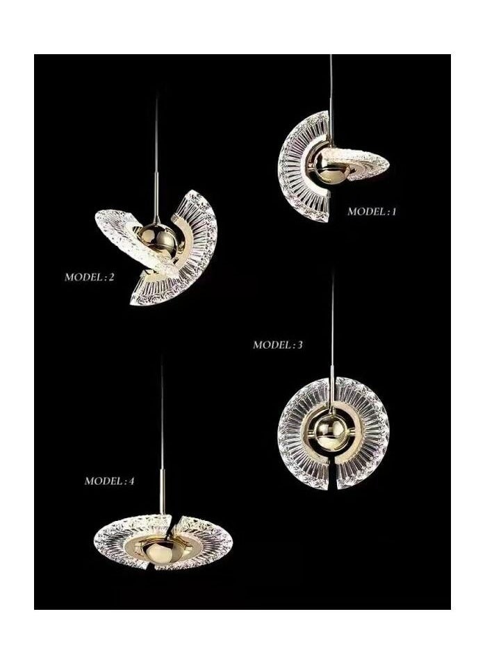 Haikomin - Rotatable Modern Long Pendant Lights Luxury - Image 1