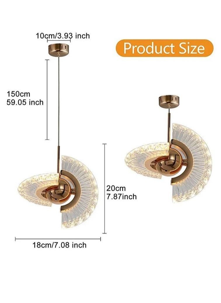Haikomin - Rotatable Modern Long Pendant Lights Luxury - Image 1