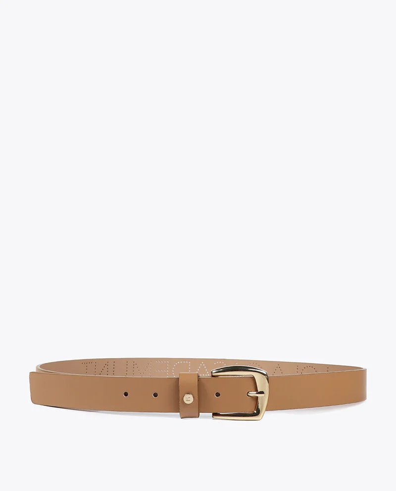 Lola Casademunt Perforated Logo Belt