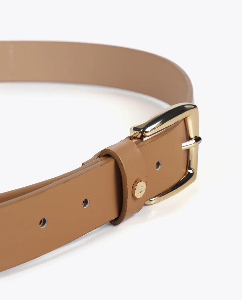 Lola Casademunt Perforated Logo Belt