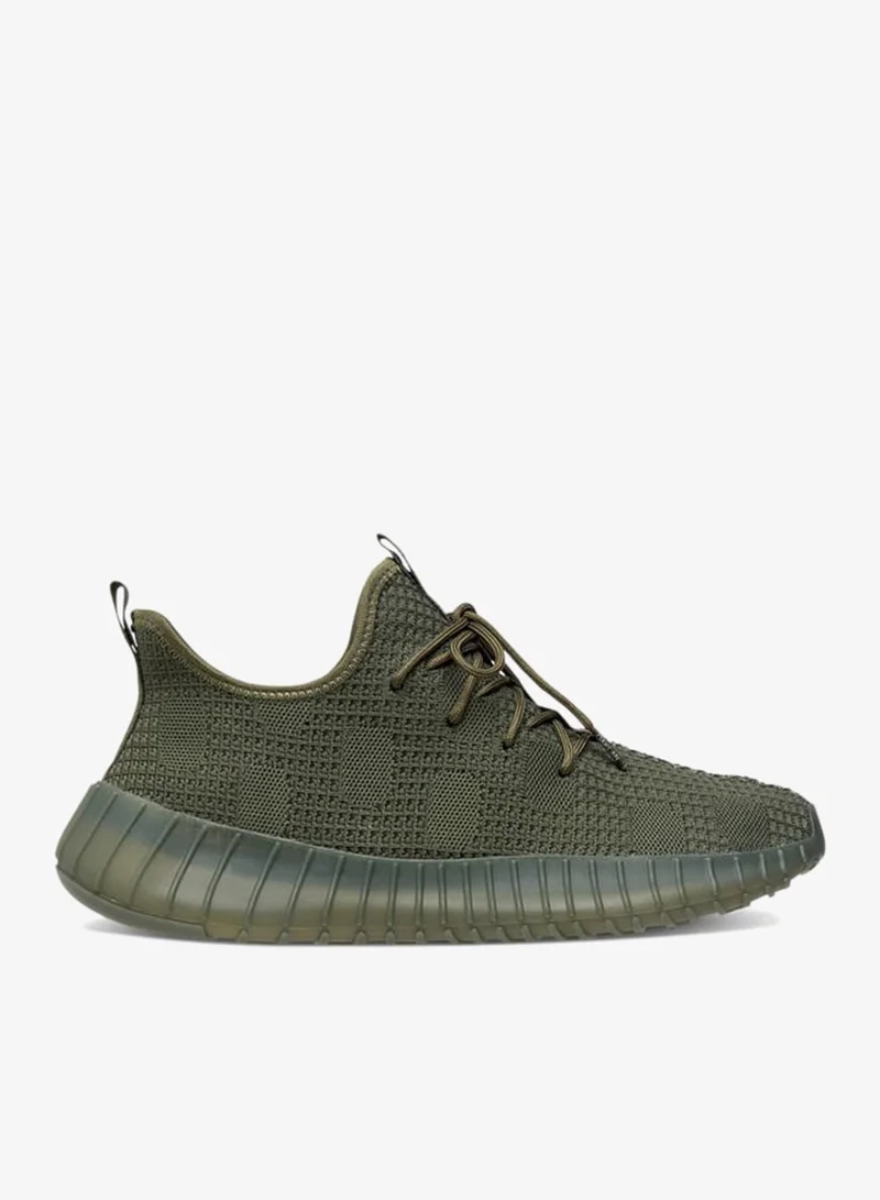 Men Textured Shoes with Lace-Up Closure