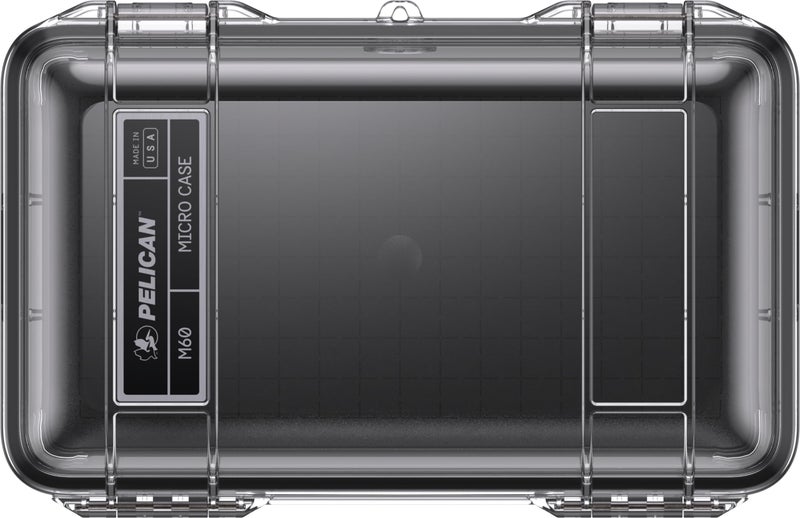 Pelican M60 Micro Case (Black/Clear) - Image 3