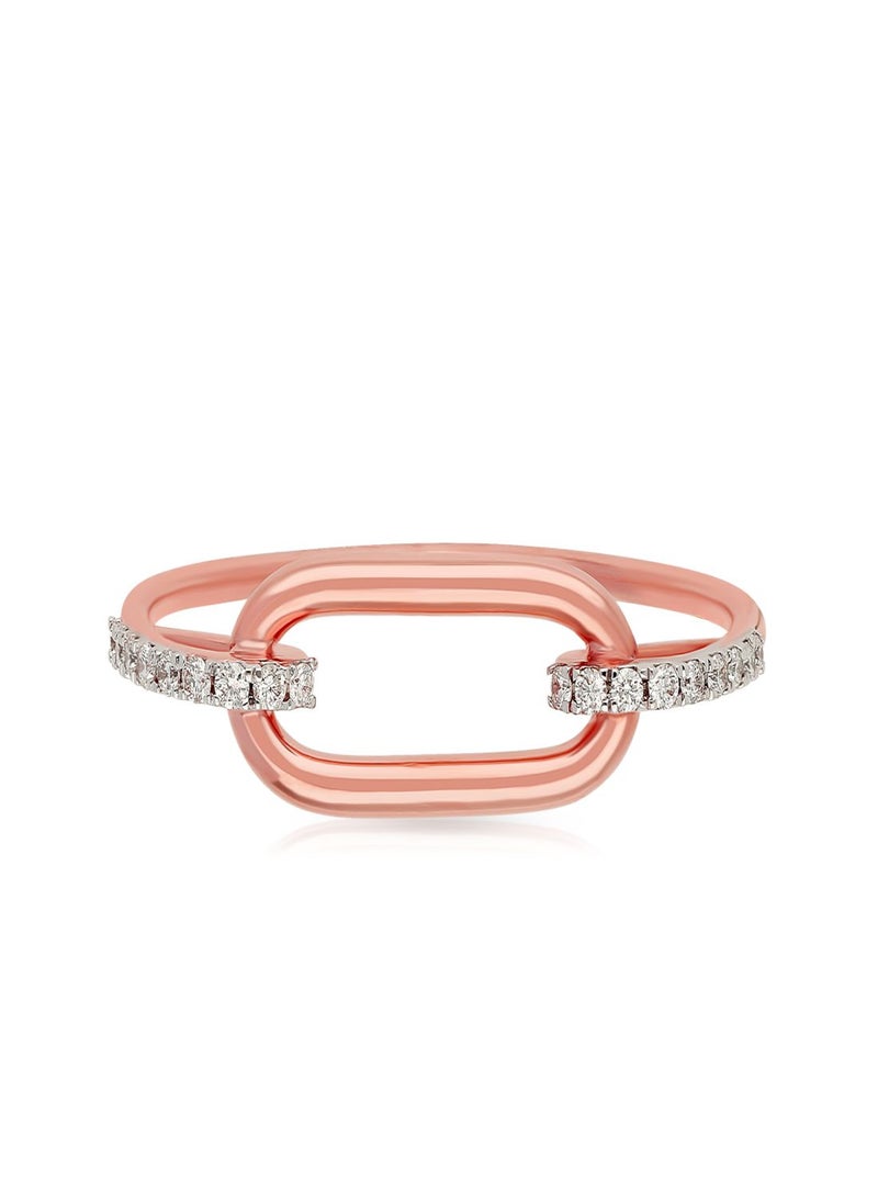 Malabar Gold and Diamonds 18k 750 Purity Mine Diamond Ring MZOZOU149RN1  - Image 2