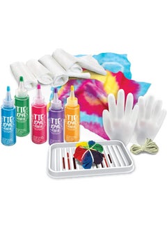 4M 404787 KidzMaker Arts and Crafts 8+ | Easy Kit for Kids and Beginners | Includes Tie Dye Bottles and 4 Towels, Multi Coloured - pzsku/Z1F2A921078FFCA6E0153Z/45/_/1738666510/2938f8f7-b3ea-4a3f-918b-5e46fac80f3f