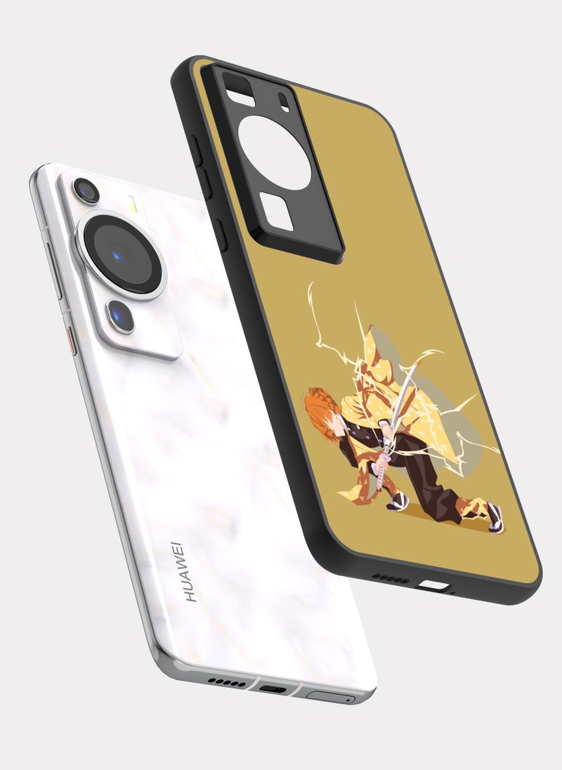 بكسلات كفر هواوي بي 60 برو قاتل الشياطين زينيتسو اصفر - Image 2