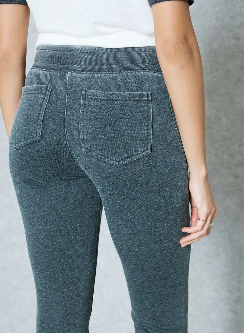 FOREVER 21 Tie Waist Sweatpants