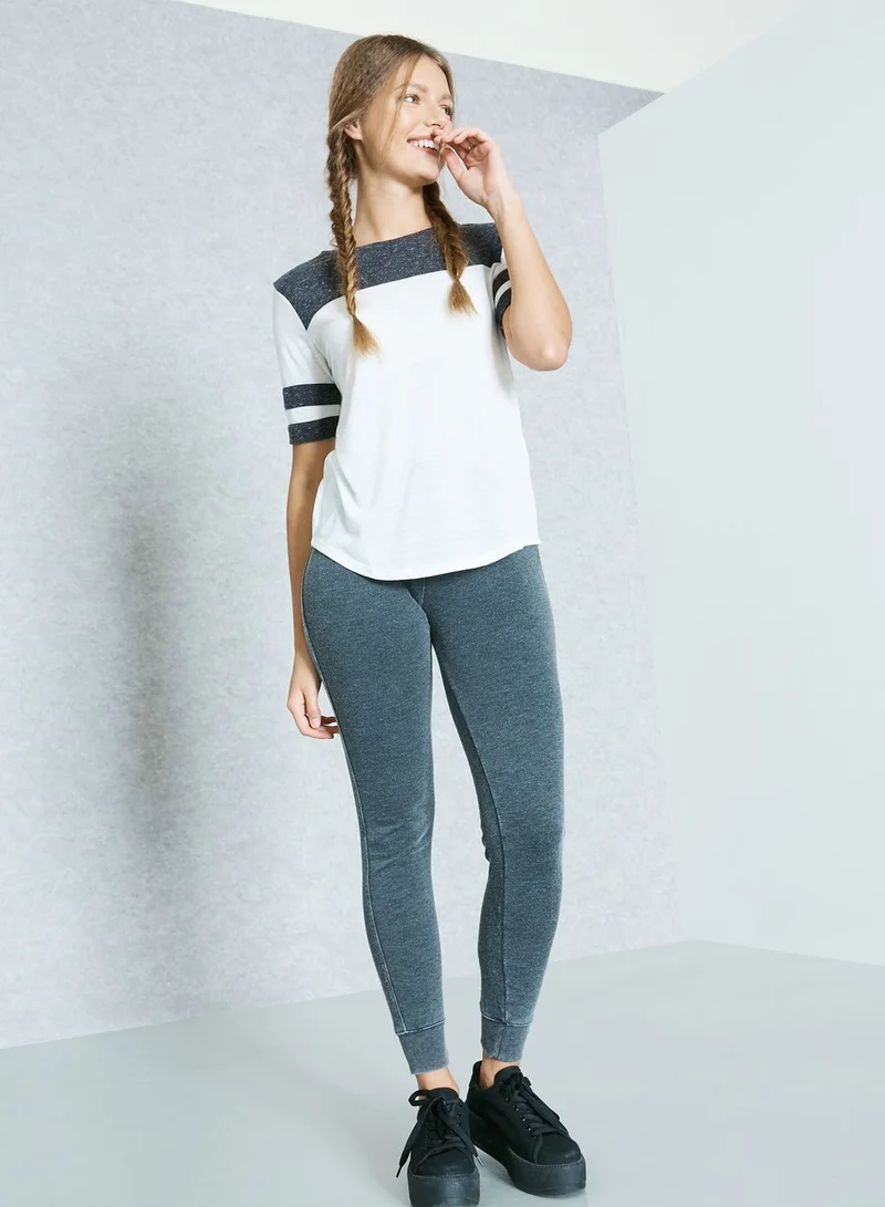 FOREVER 21 Tie Waist Sweatpants