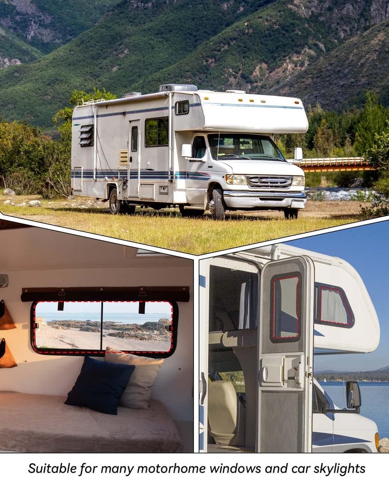 TIKSCIENCE RV Window Rubber Seal Strip 1/2'' x 1/4'' Waterproof 40Ft Weatherstrip - Image 3