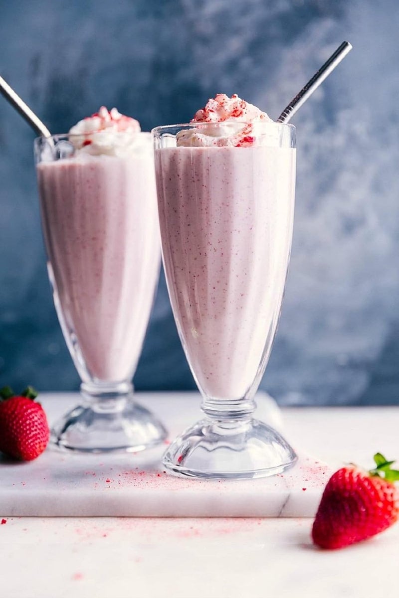 ROSEFINCH 350ml Faluda Milkshake Glass Fountain Classic Glass for Ice Cream Coco Cocktail Desert Decoration American Diner Style Fountain Long Tall Smoothie Fruit Juice GlassPack of 6 Glass - Image 5