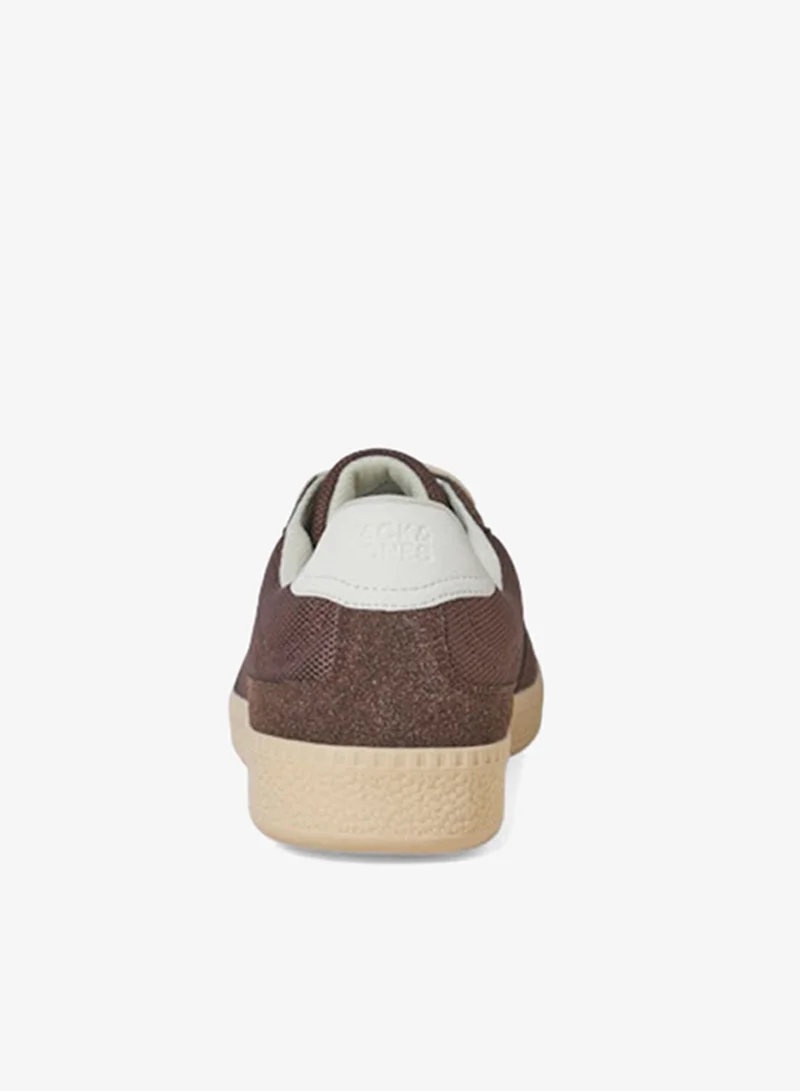 JACK & JONES Deep Taupe Casual Low Top Sneakers for Men | Best Price UAE