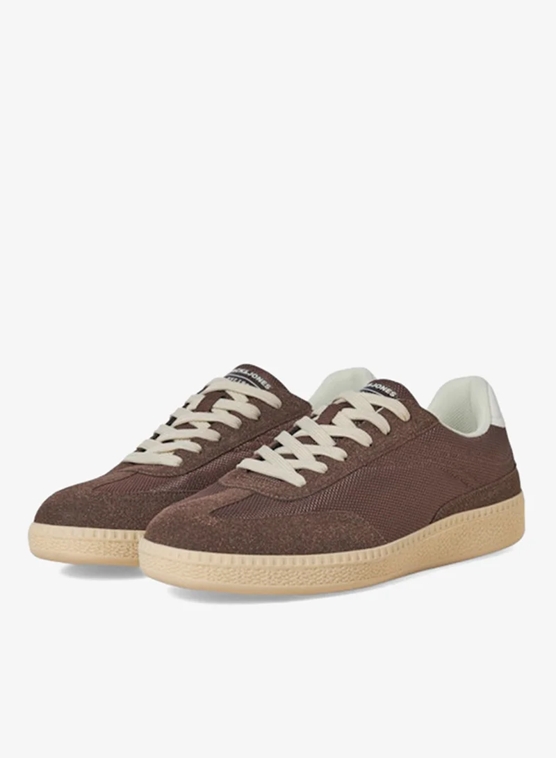JACK & JONES Deep Taupe Casual Low Top Sneakers for Men | Best Price UAE