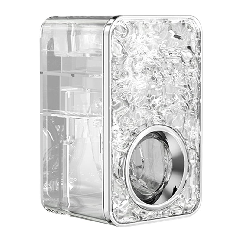 Gray Wall Mounted Automatic Toothpaste Dispenser Squeezer Holder Bathroom Storage Organizer - Image 2