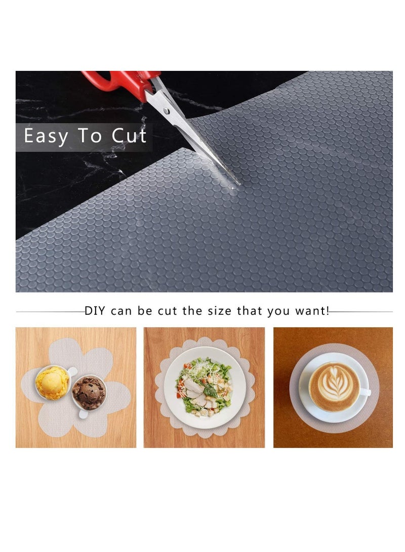 XiuWoo 2 Rolls Shelf Liner Kitchen Drawer Mats 45*200CM - Image 3