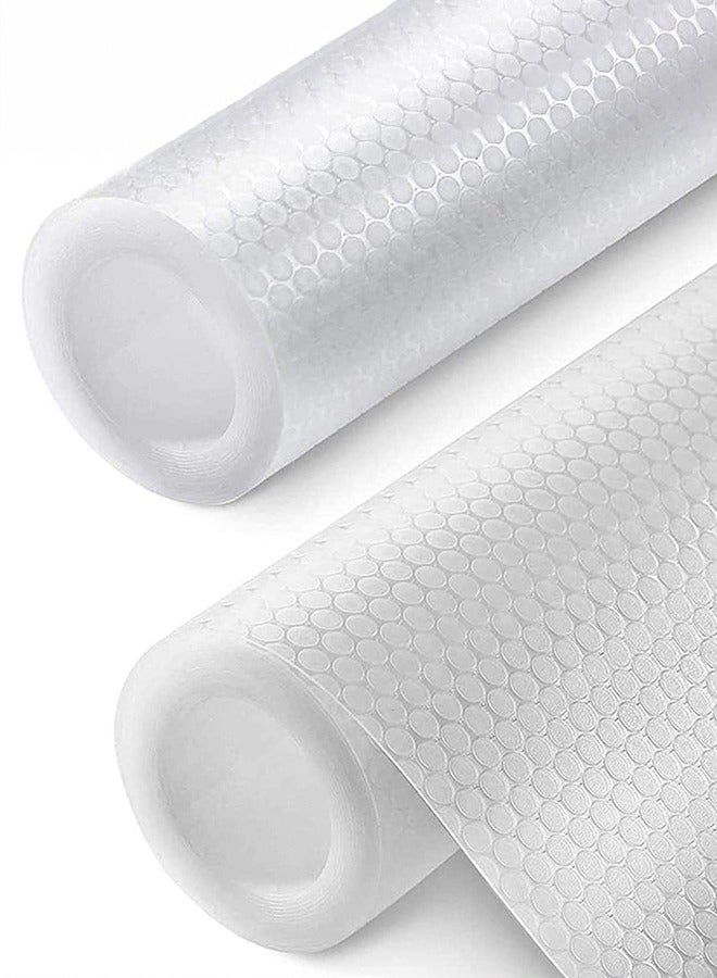 XiuWoo 2 Rolls Shelf Liner Kitchen Drawer Mats 45*200CM - Image 1