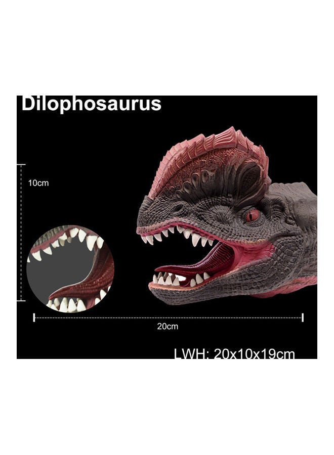 NIBEMINENT Dilophosaurus Hand Puppet Head Figure Toy  - Image 2