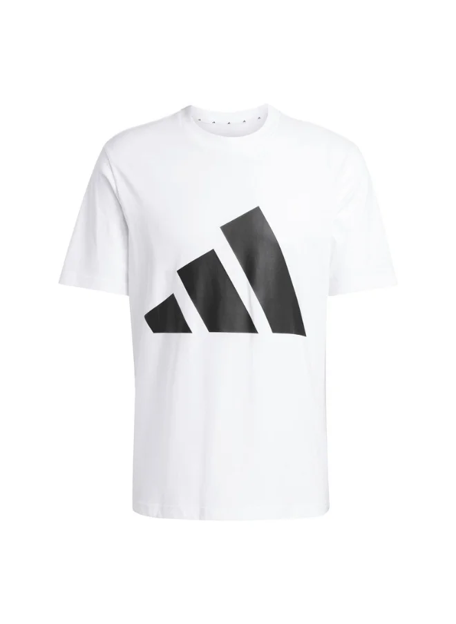 اديداس adidas M BL SJ T White Training T-SHIRTS for Men - 2XSS